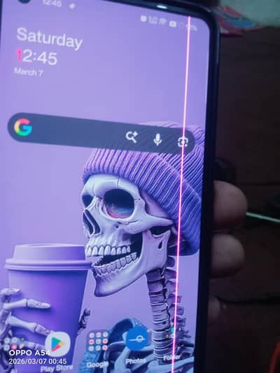 ONEPLUS 8T 5G 120FPS SUPPORT in pubg. SINGLE PINK LINE. .