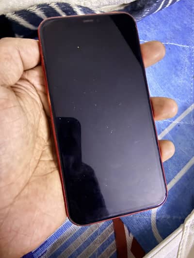 iPhone 11 12GB red screen broken but workng condition