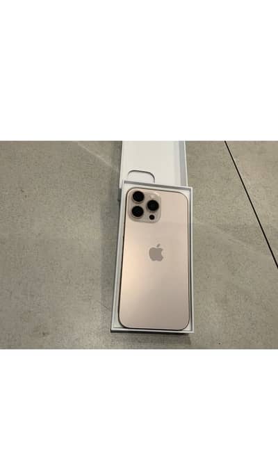 iPhone 16 pro max desert titanium