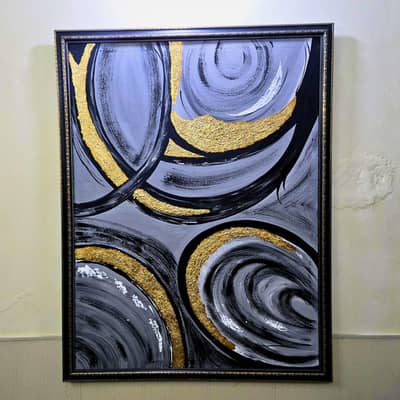 Beautiful Textured Wall Art Painting for Living Room