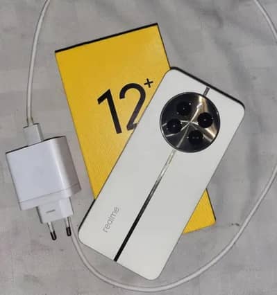 Realme 12+5G for sale with box charger