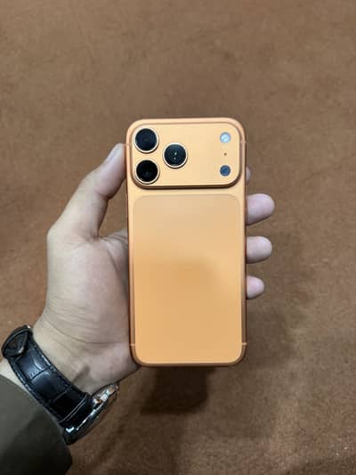 17 promax ( orange )Jv 256 gp with 37 cycle count battery health 100