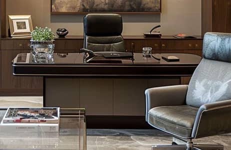 Brand new top black glass table