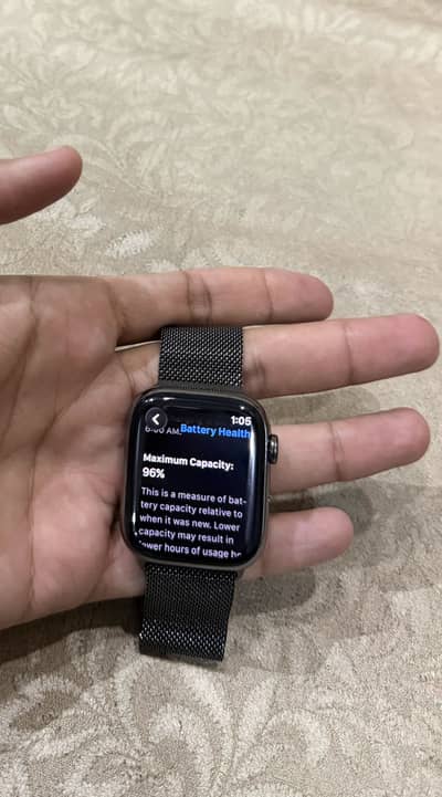 Apple Watch Series 7 stainless steel