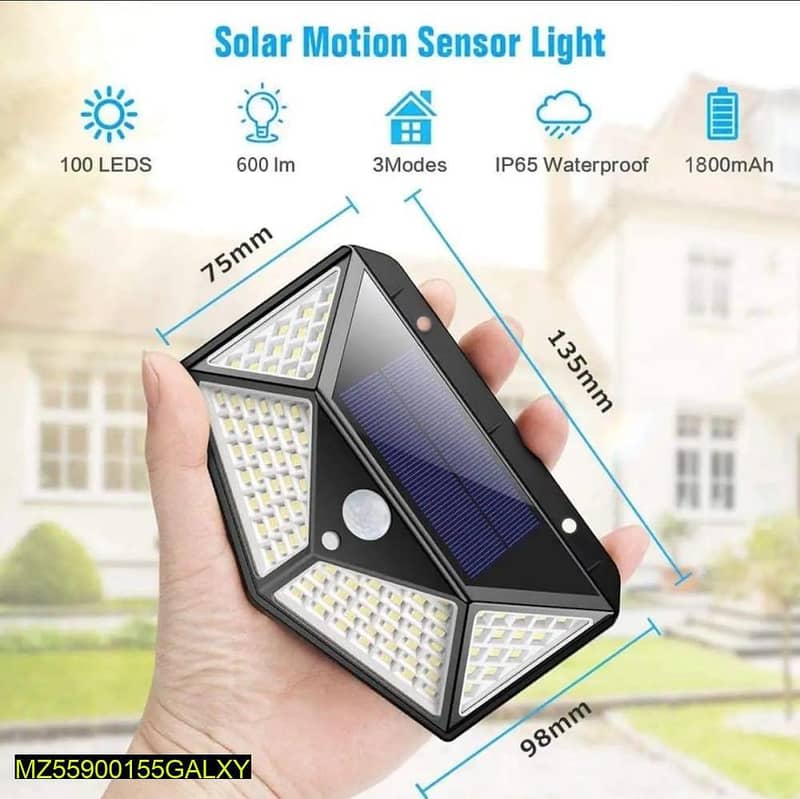Solar charging light 6