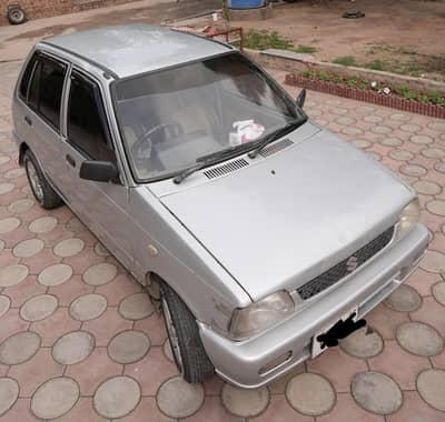 Mehran vx 2006 model silver color in good condition home used car