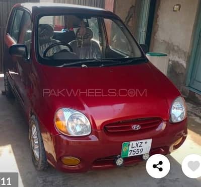 I am selling my santro plus Hyundai . 2001 model is good condition.