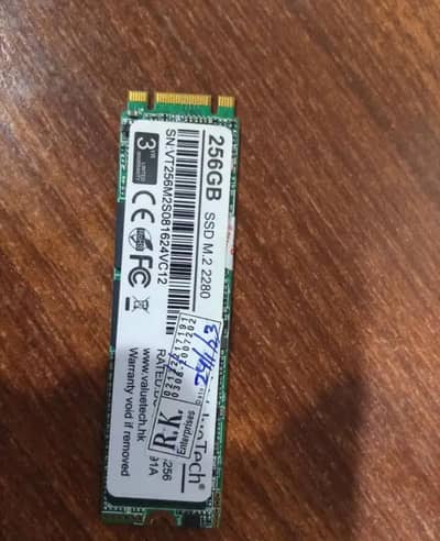 ValueTech 256GB NVMe M. 2 2280 SSD