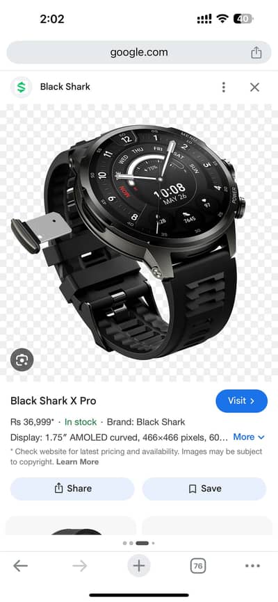 Black shark X pro