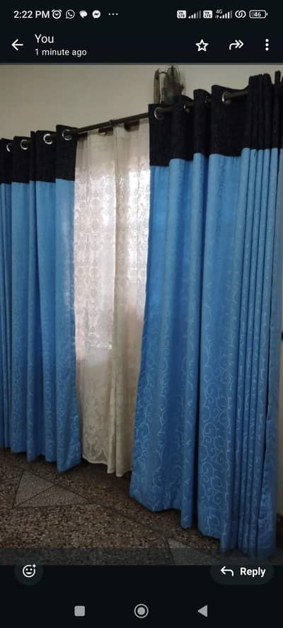 Curtains available