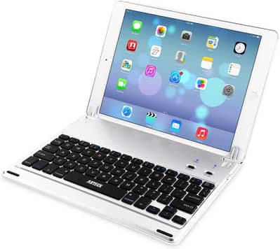 iPad (5th generation, Keyboard, Arteck Ultra-Thin Keyboard Folio Case