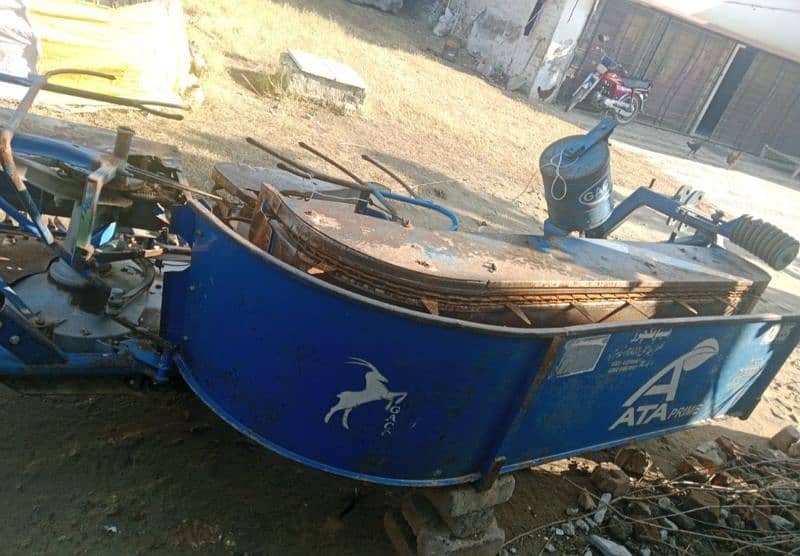 reaper binder wheat cutting machine 4