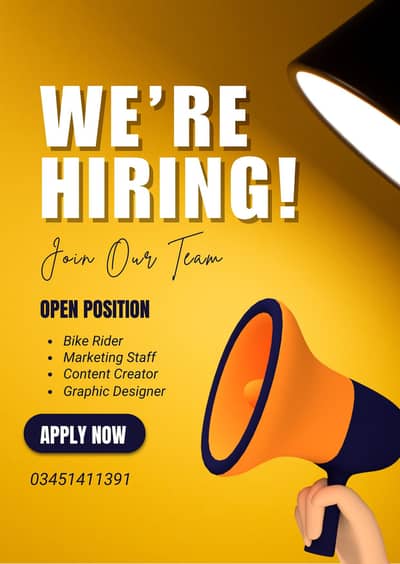 Multiple hiring salary UpTo 45,000