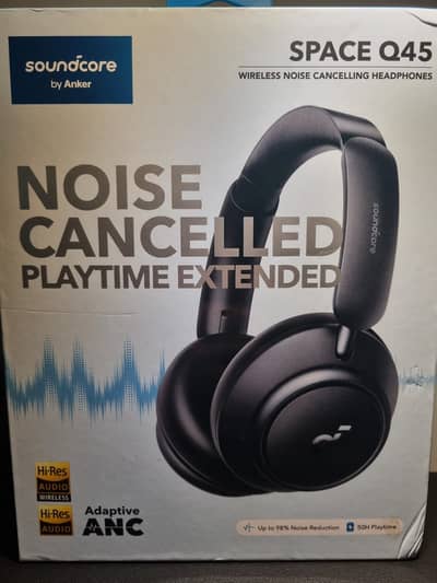Anker Soundcore Q45 Noise Cancelling Headphones – Excellent Condition