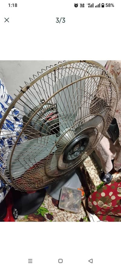 used khuram fan pure coper good condition