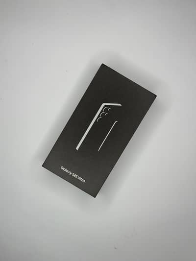 SAMSUNG S25 ULTRA _NON PTA _ box pack