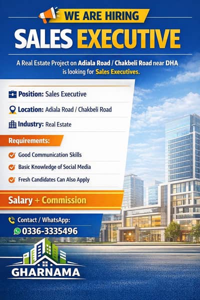 sales manager required