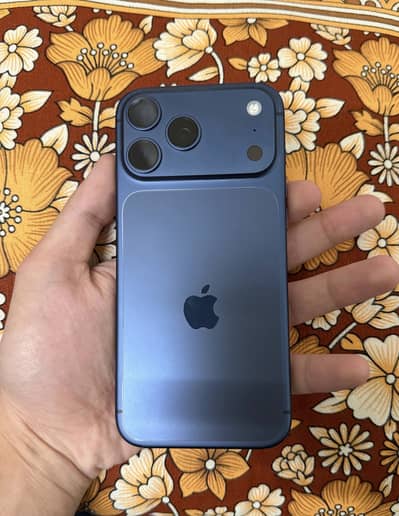 Iphone 17 Pro Max JV Deep Blue Complete Box for Sale