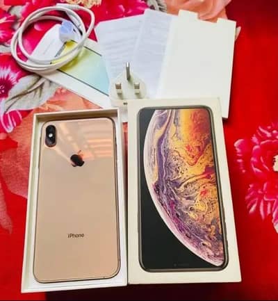 Apple IPhone XS Max PTA approved 256GB Water pack