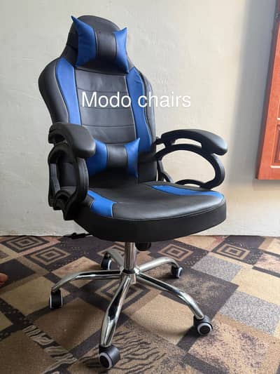 Blue gaming chair for home, offices and normal use