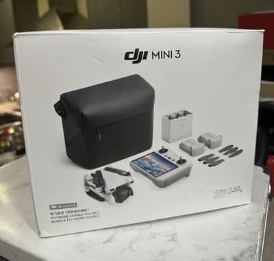 Dji mini 3 with combo version for sell bought from Australia