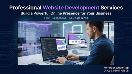 Professional Website Development Services for Business Growth Online