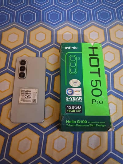 Infinix Hot 50 Pro With Box.
