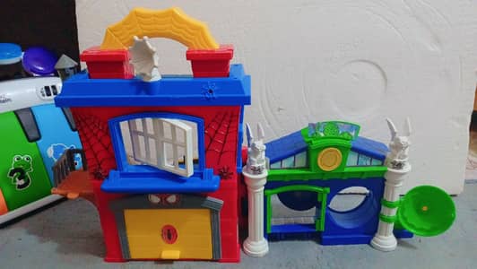 imported spiderman house