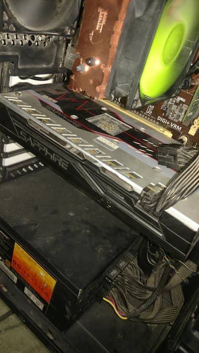 Amd rx 580 8gb sealed graphic card desktop gaming pc computer ddr5 gpu