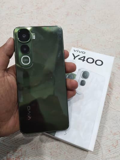 Vivo Y400 8+8/256GB  Complete Box 10/10 Condition 6 Months Warranty
