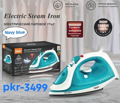 Steam Iam ron for Clothes, Soleplate Iron & Self-Cleaning