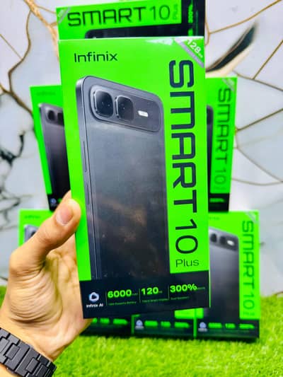 INFINIX SMART 10 PLUS 4//128 BOX PACK ALL COLORS AVAILABLE HERE