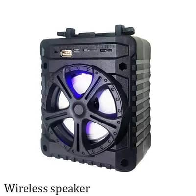 Wireless Bluetooth Speaker With a Long Lasting Battery With a Chargin