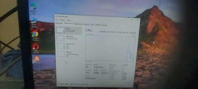 desktop and LCD 17 inch