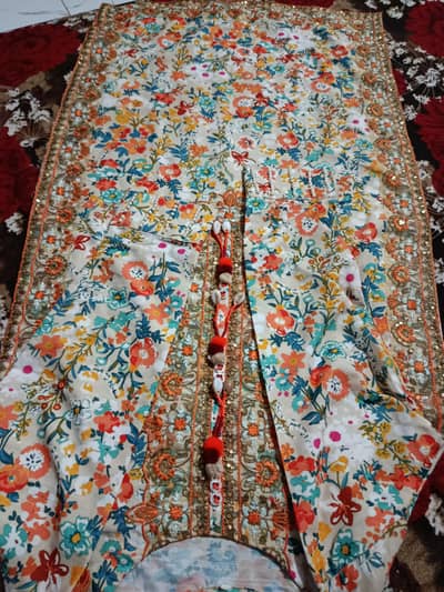 long shirt with trouser dhupatta