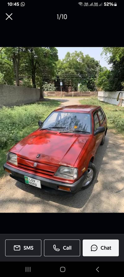 SUZUKI KHYBER PH 0-3-1-5-9-4-6-8-5-9-1 TOTAL GENUINE FIT CAR 1996