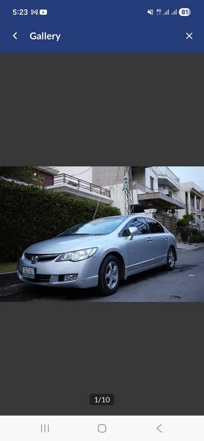 Honda Civic Rrborn  for salw