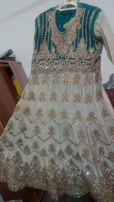 frock with trouser and dupatta
