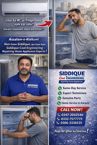 Air conditioner A/c / Frig repairing