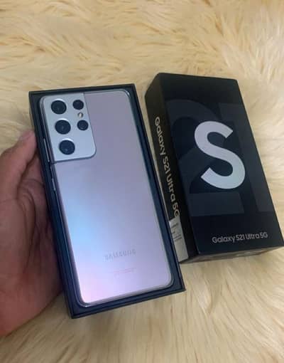 Samsung Galaxy S21 Ultra 5G Official Dual Sim PTA Approved With Box