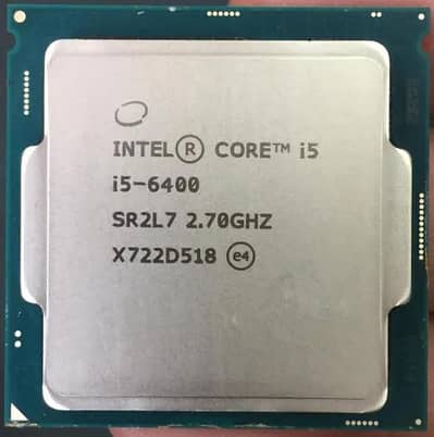 Processor core i5 6th gen 6400