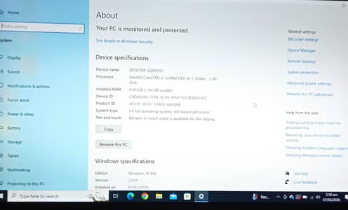 Sony vaio i5 6th gen 8/128