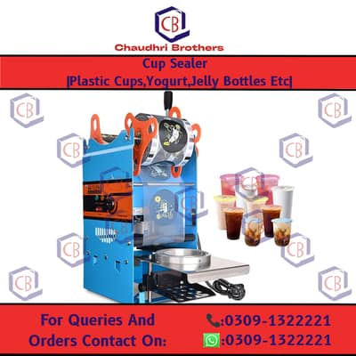 Cup Sealer Machine//Pouch Pack Sealer//plastic Bottles//Raita Sealer/