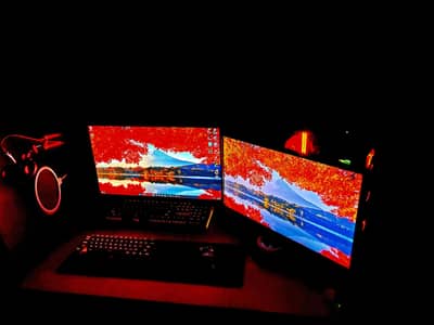 Rtx 4060 gaming pc and 60% keyboard and 165hz moniter