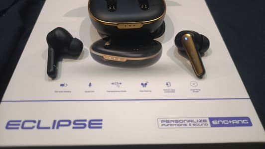 Ronin Eclipse ANC Earbuds – 10/10 Like New | 80H Battery | Only 4200