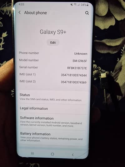 Samsung Galaxy S9 Plus 128GB