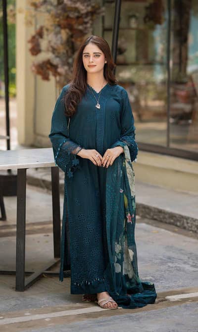 lawn embroidered suits. . 03150636686