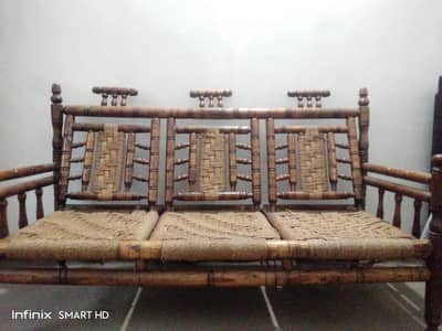 Wooden Date Rope Chairs