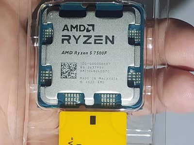 AMD Ryzen™ 5 7500F 6 Cores 12 Threads AM5 CPU