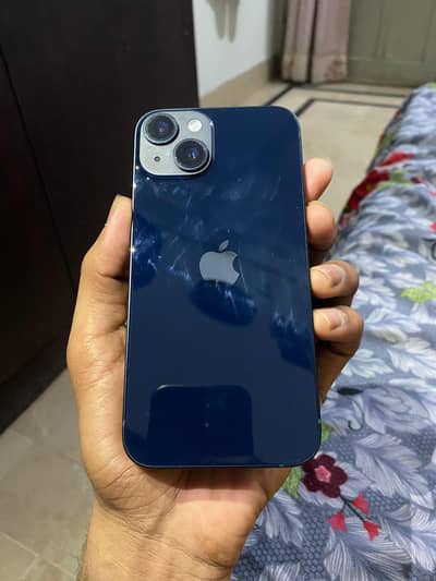 Iphone 14 JV 128gb, 85 BH, 10/10 Condition With Box Color ‘Midnight’